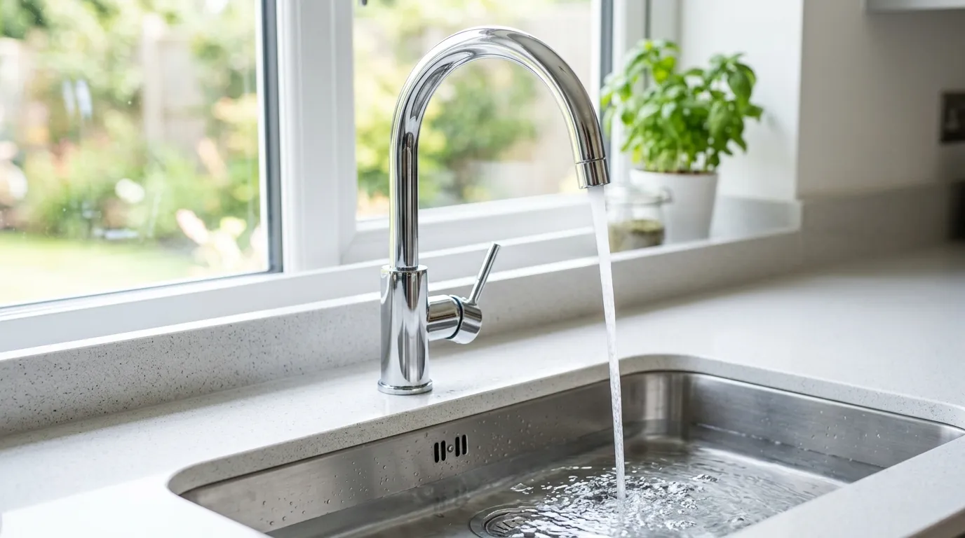 Local Plumbing Master Pros same day plumber fixing a faucet in Harrisburg, AR